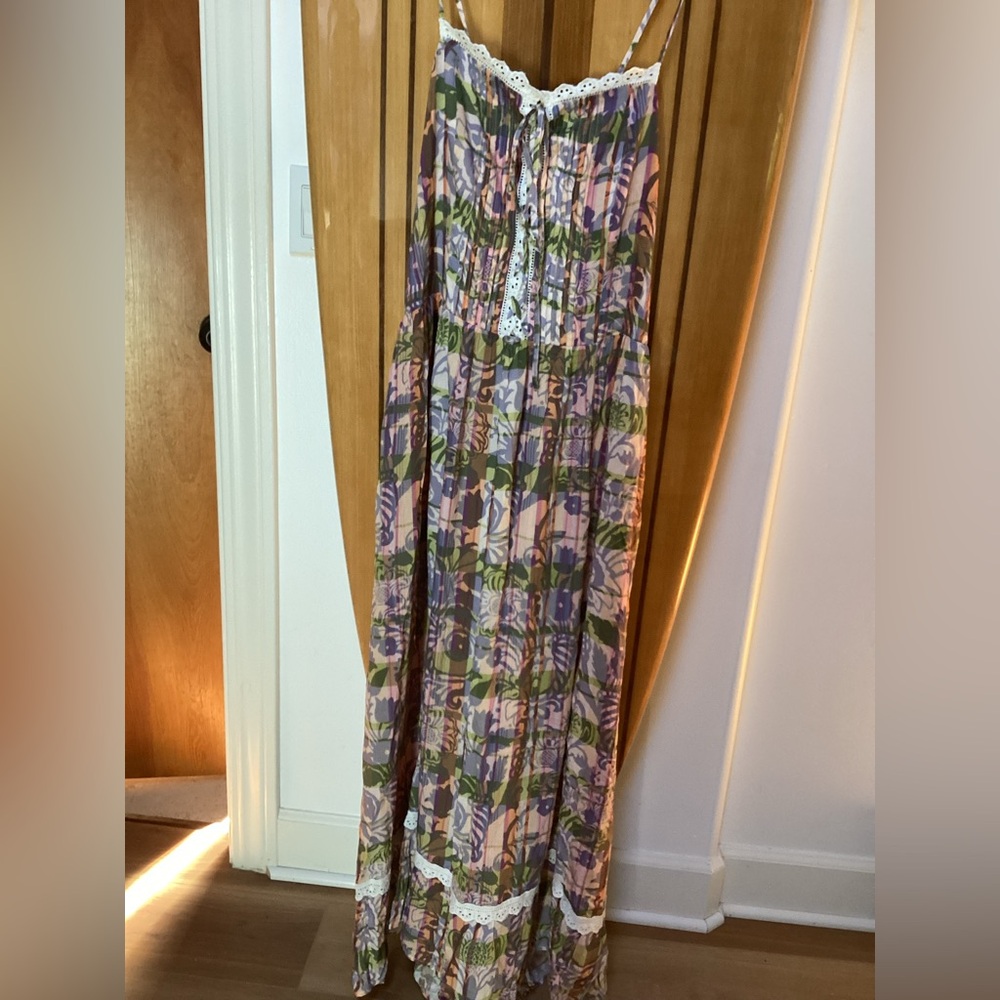Anthropologie Maxi Floral Dress